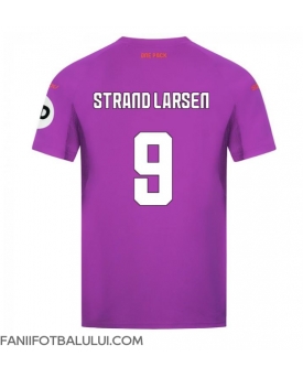Wolves Jorgen Strand Larsen #9 Tricou Fotbal Replică 2024-25 Barbati Treilea